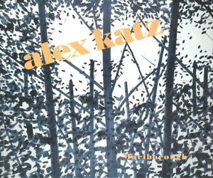 Alex Katz catalogue cover featuring a painting of trees