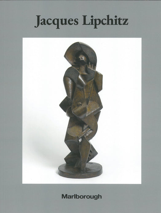 Lipchitz catalogue cover featuring bronze sculpture